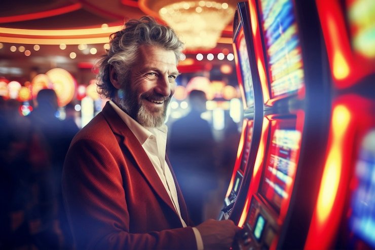 Responsible gaming controls showing deposit limits and self-exclusion options